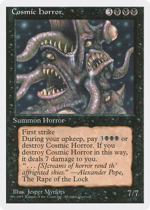 Cosmic Horror (4ED-126) - rare