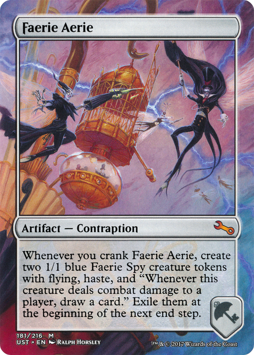 Faerie Aerie (UST-181) - mythic (Borderless)