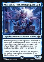 Akal Pakal, First Among Equals (PRE-44S) - rare - Foil