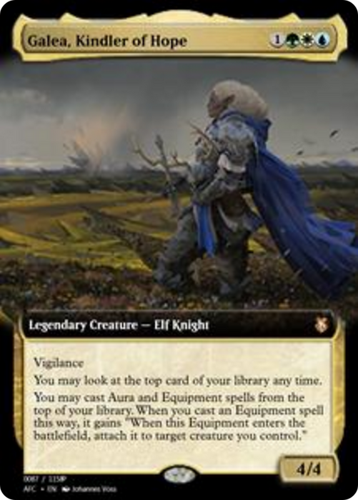 Galea, Kindler of Hope (PRM-92790) - rare - Foil