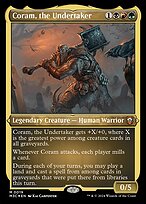 Coram, the Undertaker (M3C-019) - mythic - Etched Foil