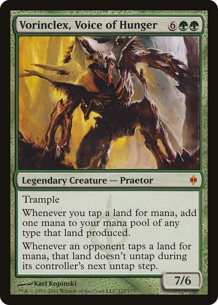 Vorinclex, Voice of Hunger (NPH-127) - mythic