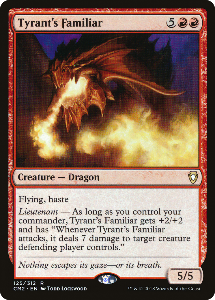 Tyrant's Familiar (CM2-125) - rare