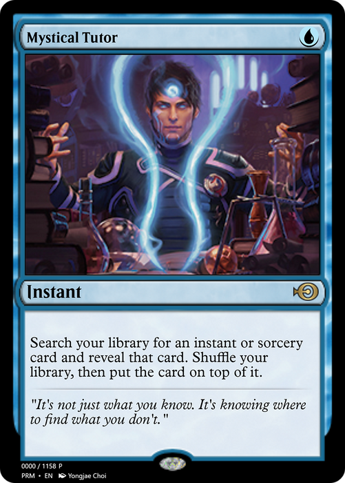 Mystical Tutor (PRM-70926) - rare