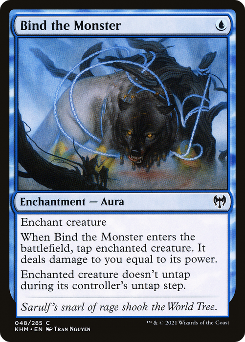 Bind the Monster (KHM-048) - common - Foil