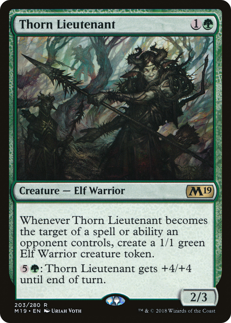 Thorn Lieutenant (M19-203) - rare