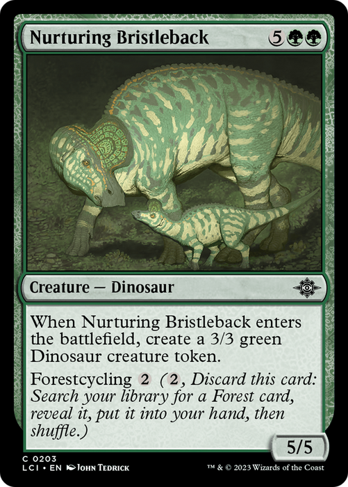 Nurturing Bristleback (LCI-203) - common - Foil