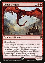 Chaos Dragon (CLB-784) - rare