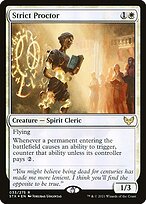 Strict Proctor (STX-33★) - rare - Foil