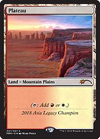 Plateau (OLGC-2018A) - special