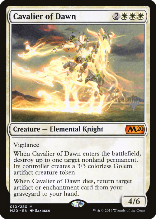 Cavalier of Dawn (PPM20-10P) - mythic - Foil