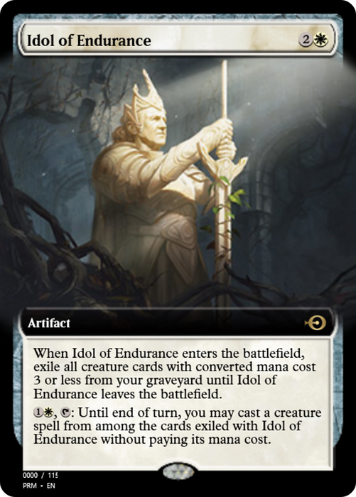 Idol of Endurance (PRM-81932) - rare - Foil