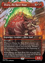 Ilharg, the Raze-Boar (RVR-429) - mythic (Borderless)