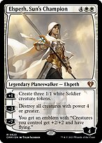 Elspeth, Sun's Champion (CMM-820) - mythic