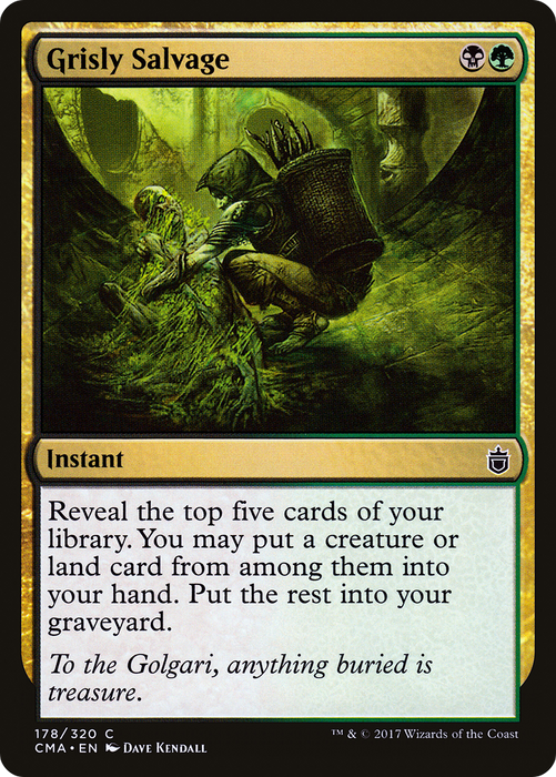 Grisly Salvage (CMA-178) - common