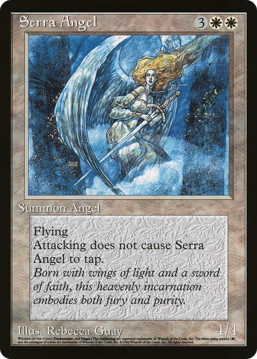 Serra Angel (O90P-008) - rare