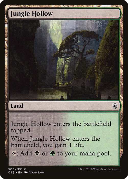 Jungle Hollow (C16-303) - common