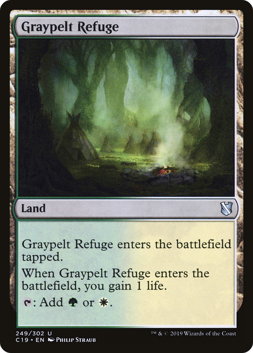 Graypelt Refuge (C19-249) - uncommon