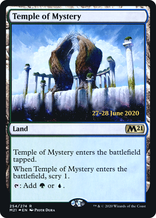 Temple of Mystery (PRE-254S) - rare - Foil