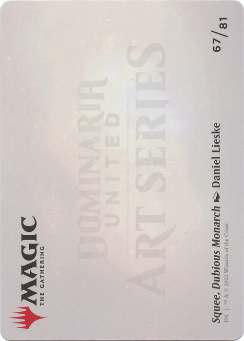 Squee, Dubious Monarch // Squee, Dubious Monarch (ADMU-067) - common (Borderless)