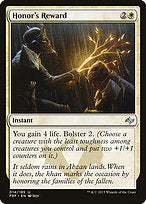 Honor's Reward (FRF-014) - uncommon