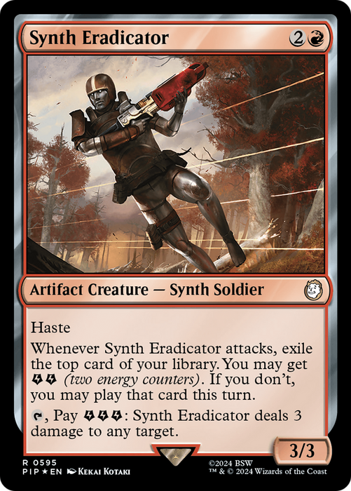 Synth Eradicator (PIP-595) - rare - Foil