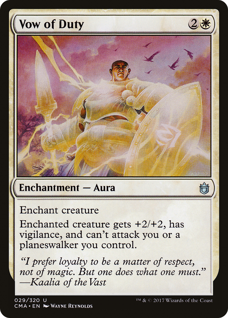 Vow of Duty (CMA-029) - uncommon