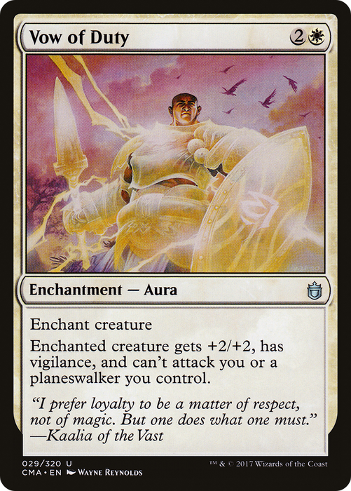 Vow of Duty (CMA-029) - uncommon