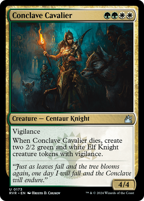Conclave Cavalier (RVR-173) - uncommon