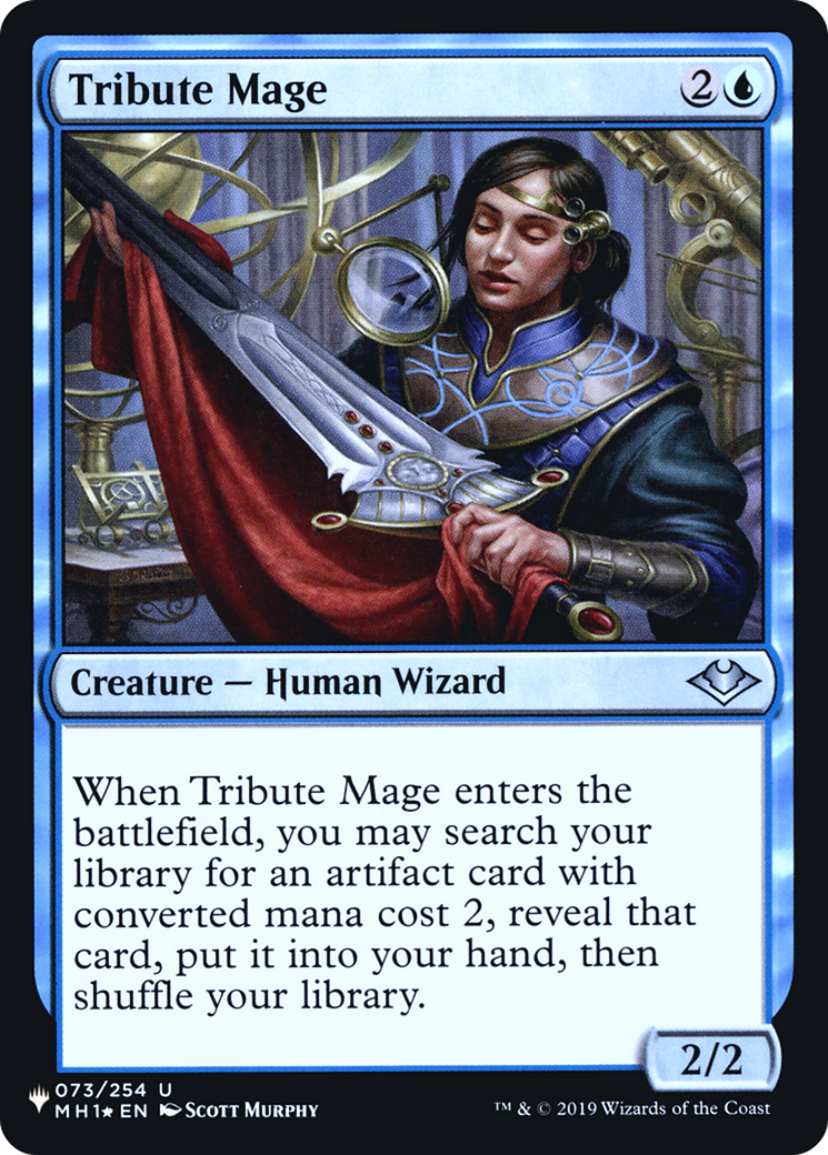 Tribute Mage (LIST-MH1-73) - uncommon - Foil