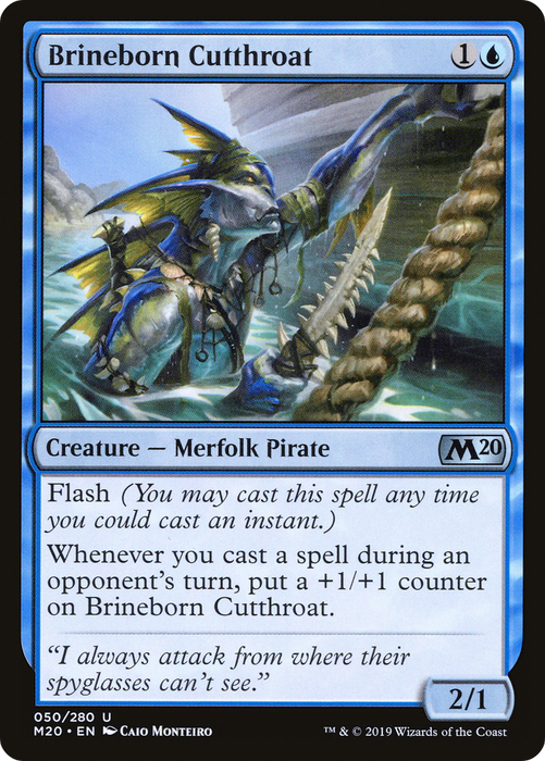Brineborn Cutthroat (M20-050) - uncommon
