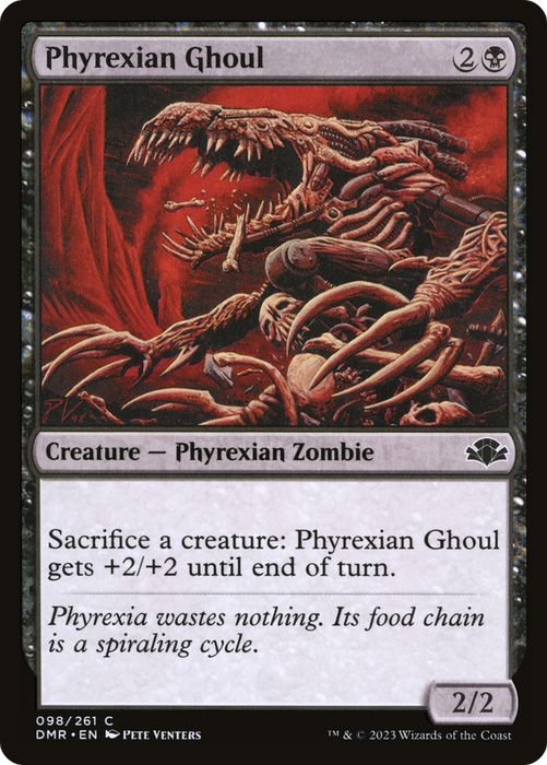 Phyrexian Ghoul (DMR-098) - common - Foil