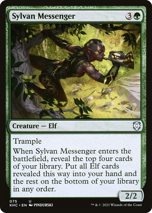 Sylvan Messenger (KHC-075) - uncommon