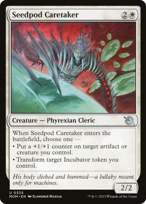 Seedpod Caretaker (MOM-325) - uncommon - Foil