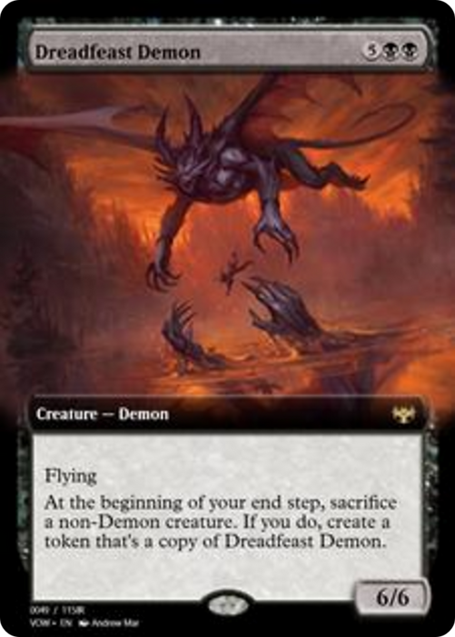 Dreadfeast Demon (PRM-95337) - rare - Foil
