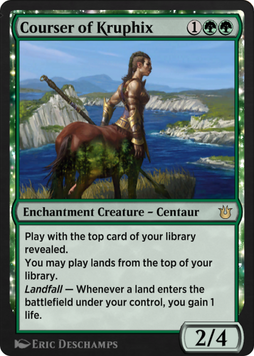 Courser of Kruphix (EA2-015) - rare: (enchantment)