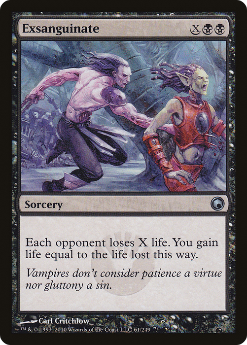Exsanguinate (SOM-061) - uncommon - Foil