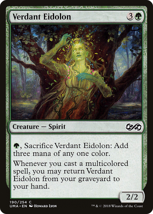 Verdant Eidolon (UMA-190) - common - Foil
