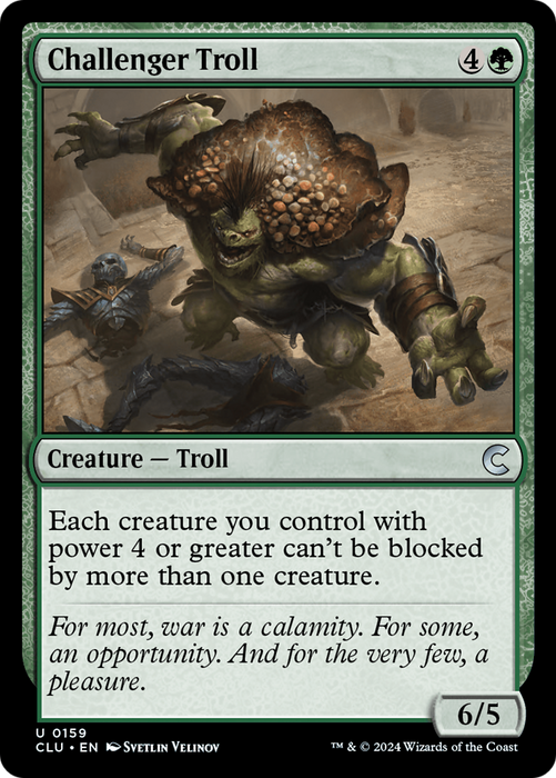 Challenger Troll (CLU-159) - uncommon