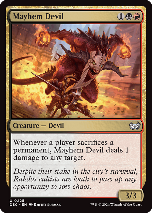 Mayhem Devil (DSC-225) - uncommon