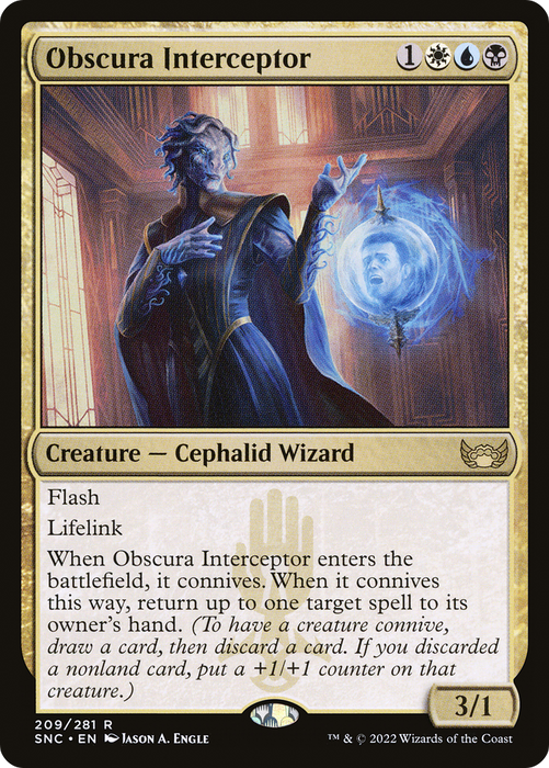 Obscura Interceptor (SNC-209) - rare