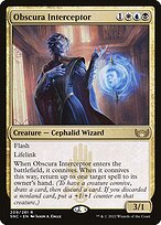 Obscura Interceptor (SNC-209) - rare - Foil