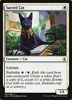 Sacred Cat (AKH-027) - common