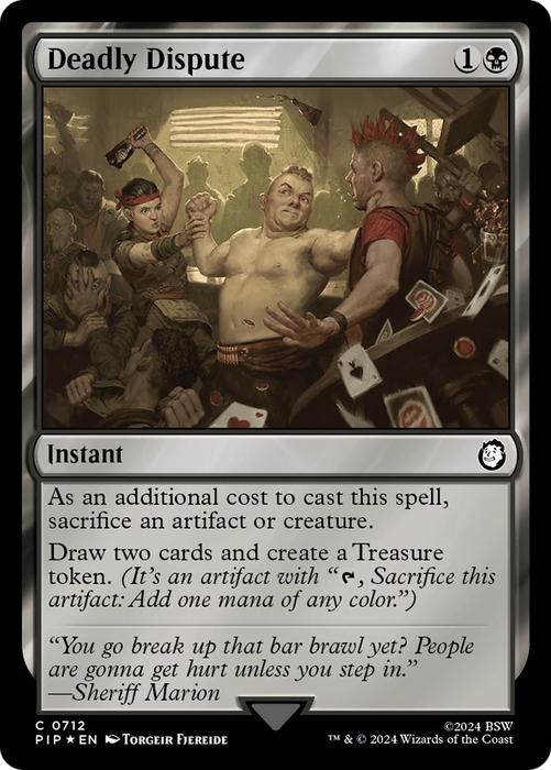 Deadly Dispute (PIP-712) - common - Foil