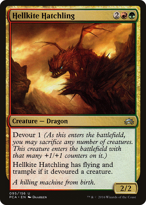 Hellkite Hatchling (PCA-095) - uncommon