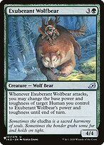 Exuberant Wolfbear (LIST-IKO-151) - uncommon