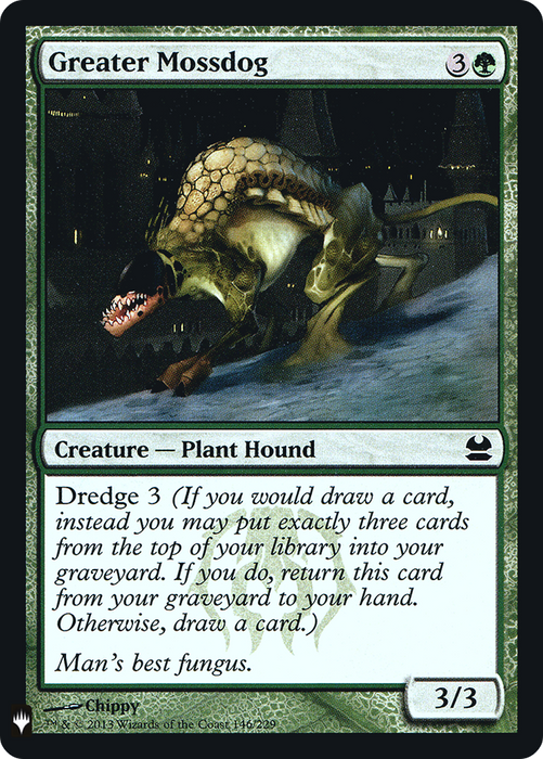 Greater Mossdog (LIST-MMA-146) - common - Foil