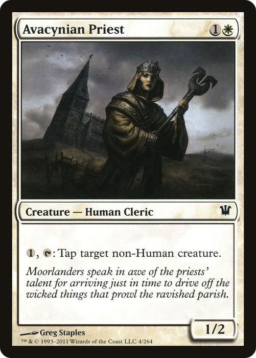 Avacynian Priest (ISD-004) - common