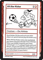 All-Star Kicker (MB2PC-321) - rare