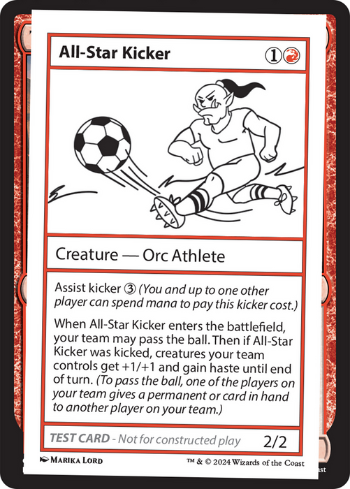 All-Star Kicker (MB2PC-321) - rare